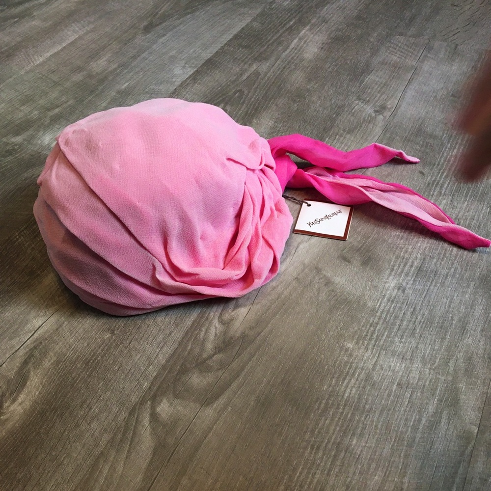 YSL new old stock vintage hat